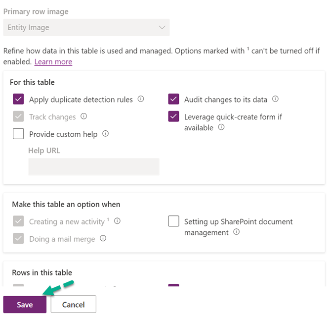 How to Enable Auditing for a Table in Dynamics 365 CE Online